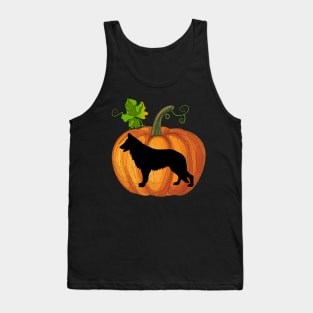 German shepherd in pumpkin Tank Top